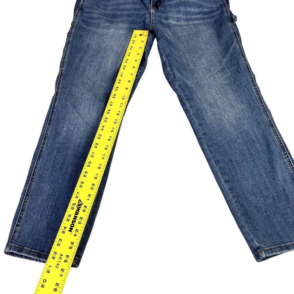 Judy Blue Jeans Womens Size 11/30 Slim Fit Carpenter Denim Style JB88302 - Picture 9 of 13